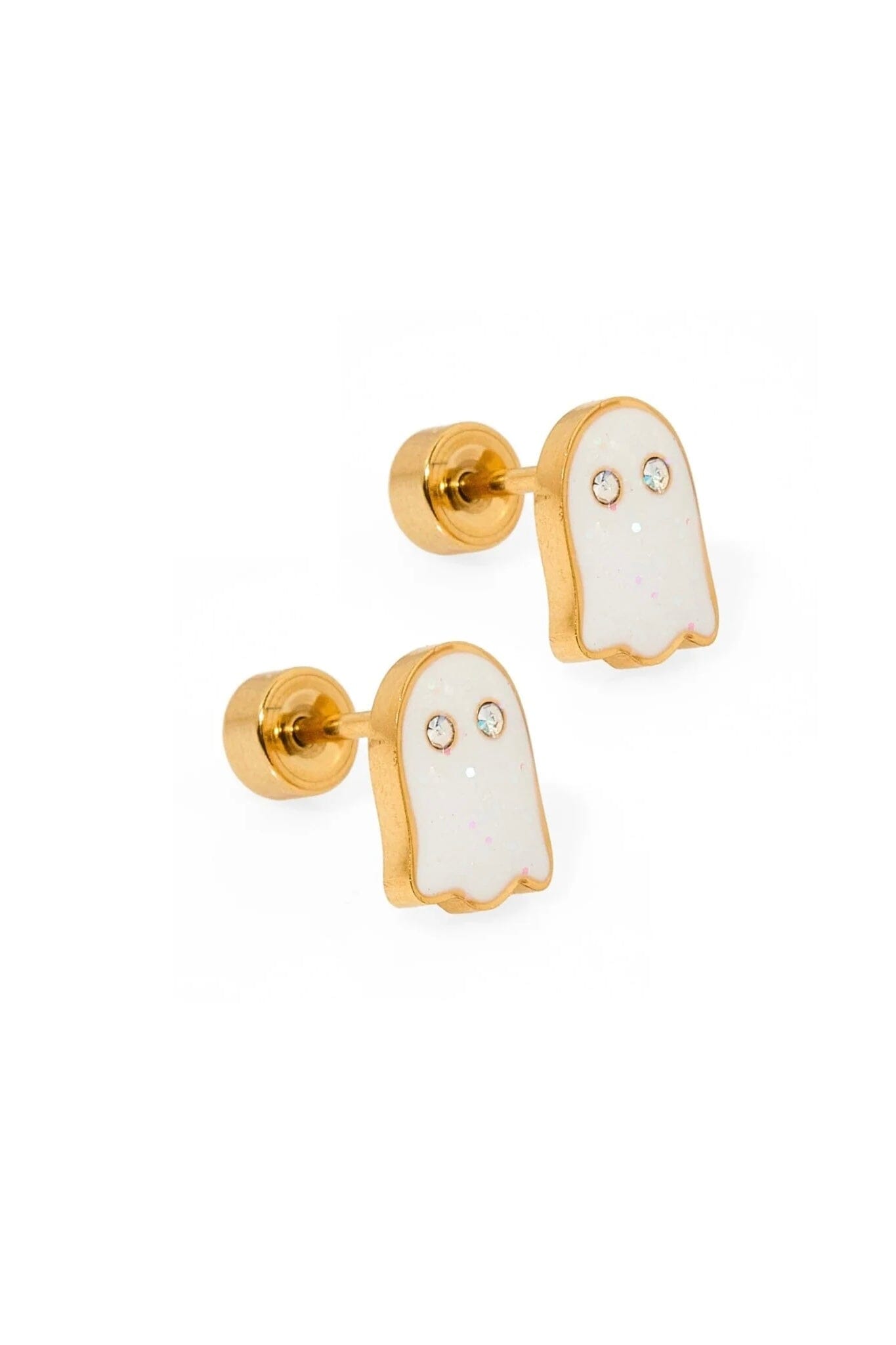 Ghost Screwback Stud Earrings JEWELRY LINNY CO