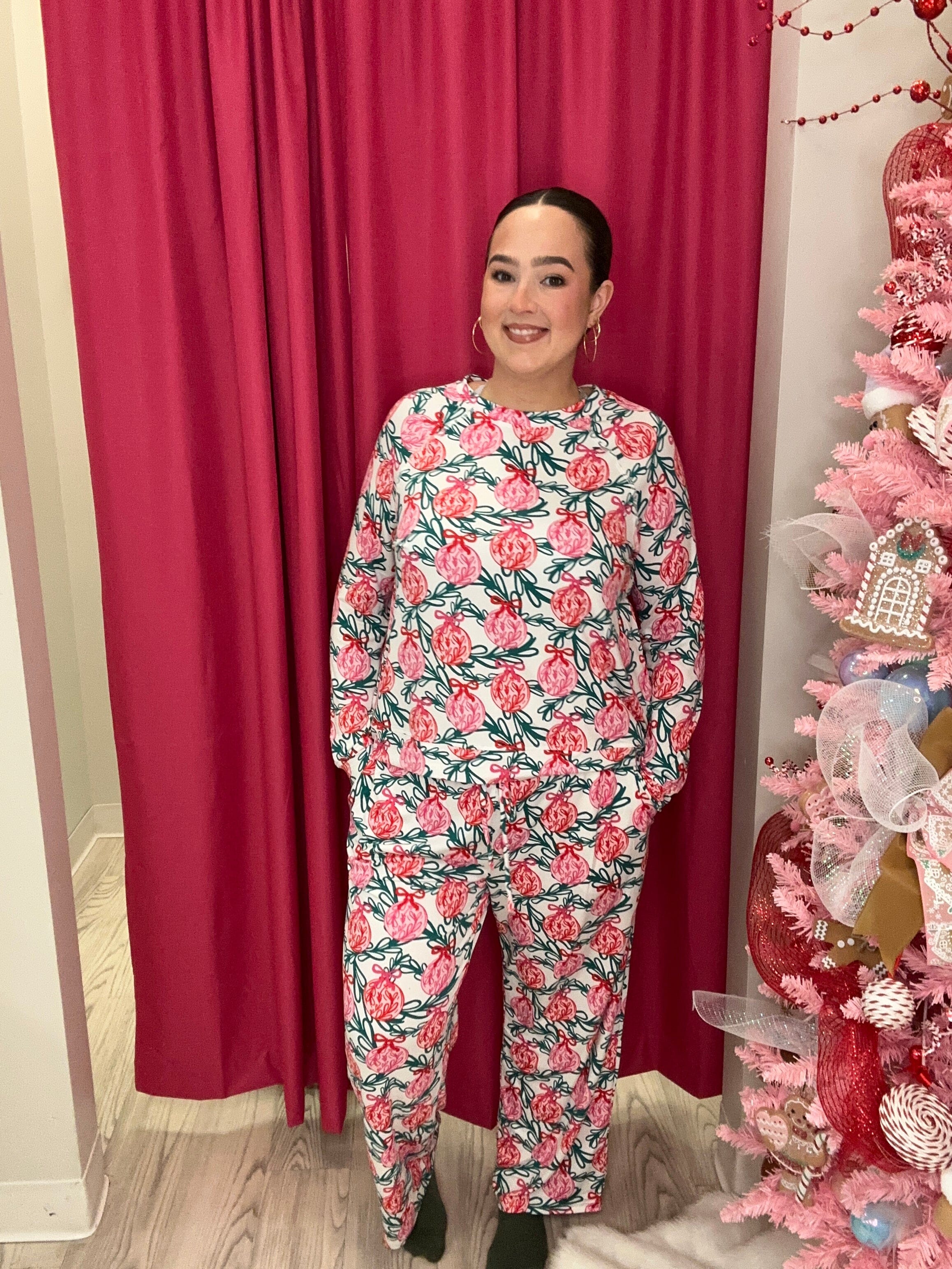 Sleigh All Day PJ Set UNDER MARYSQUARE