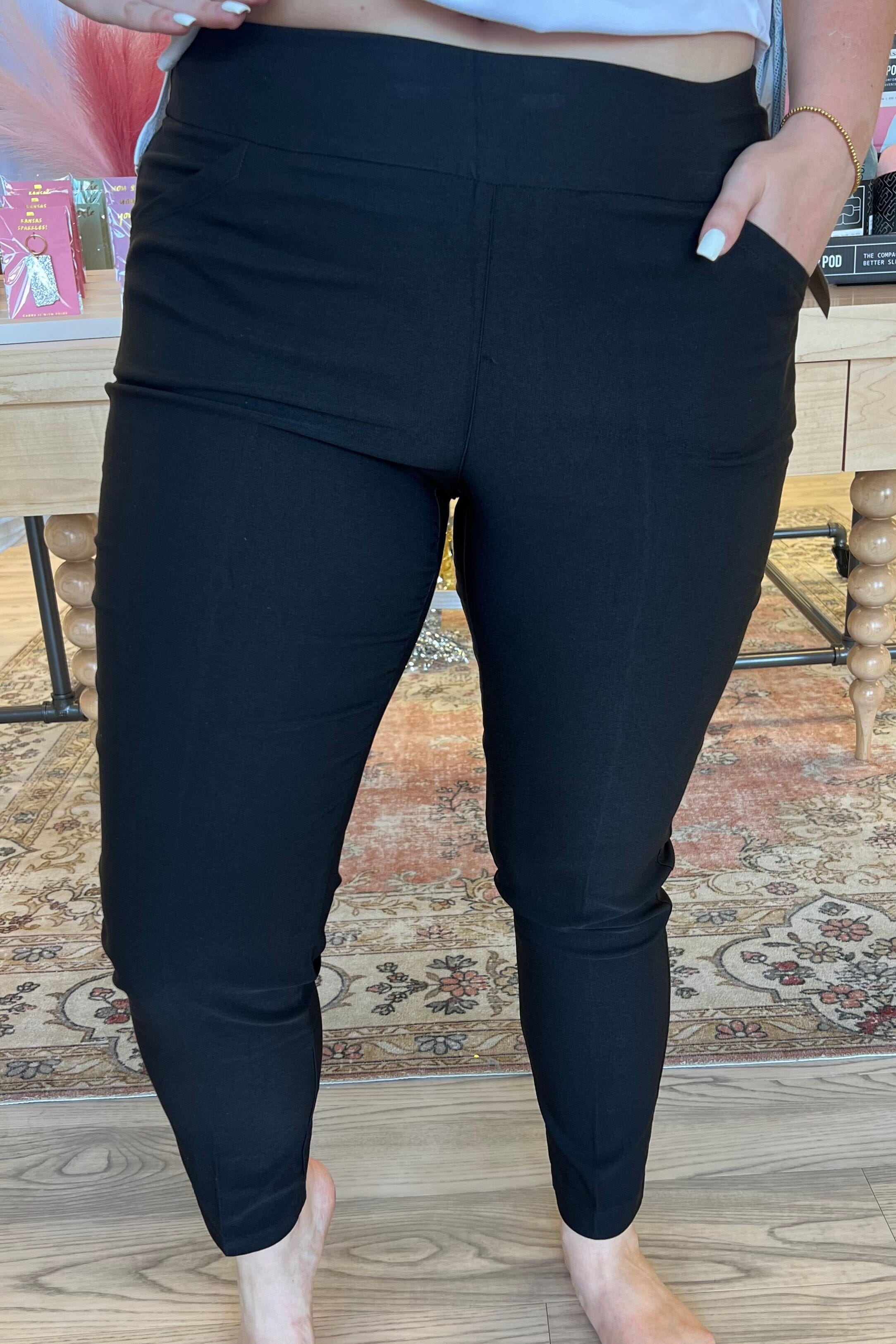 Pull On Pant BOTTOMS SOUTHERN LADY BLACK 4