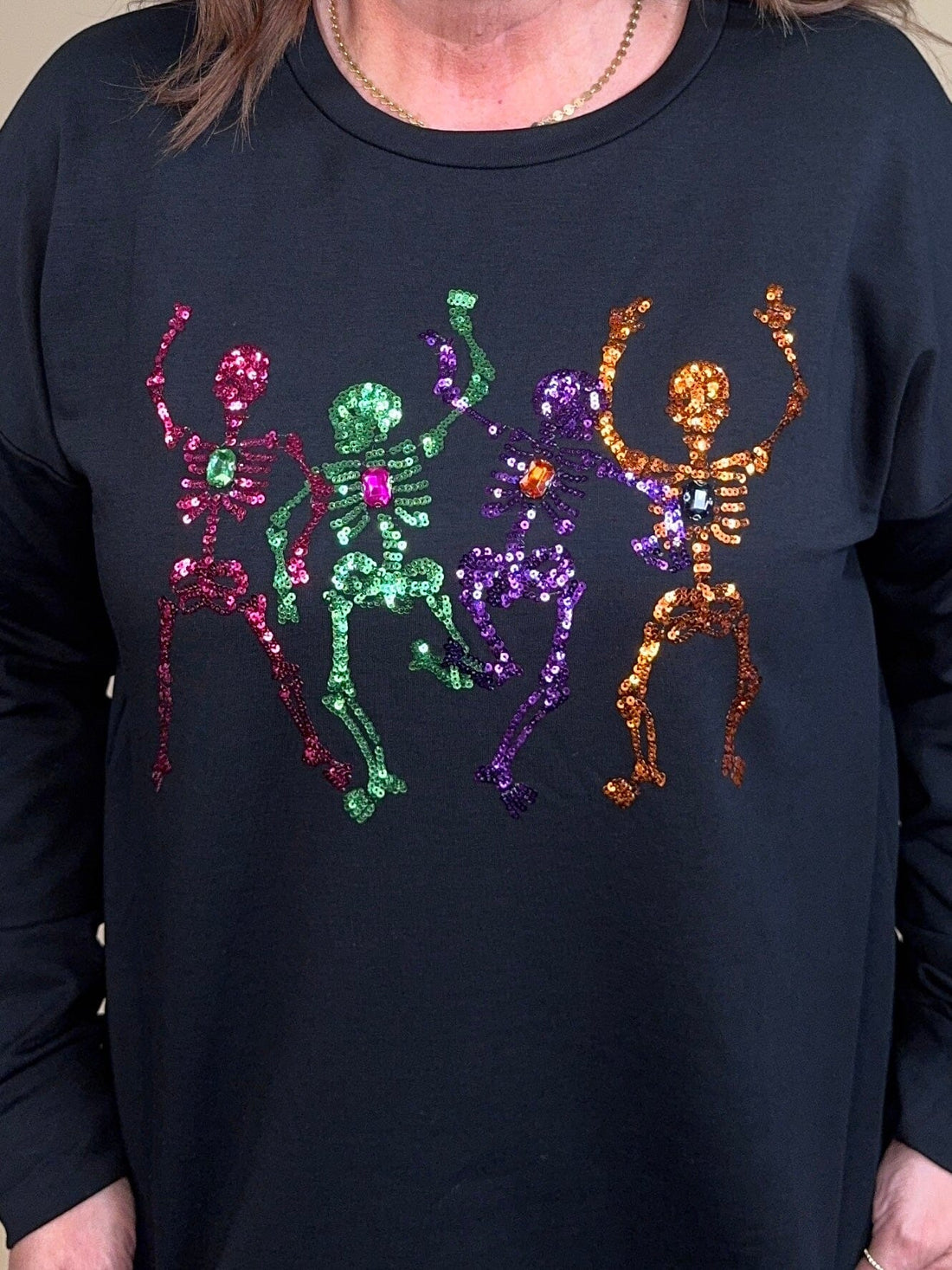 Dancing Skeltons MISSY BASIC KNIT:~~Unassigned~~ SOUTHERN GRACE