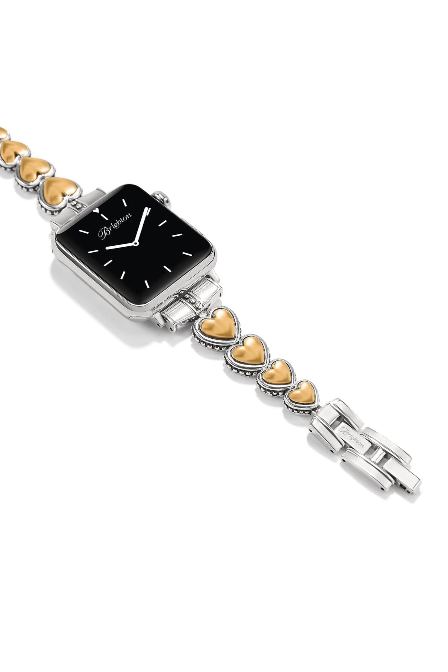 Pretty Tough Two Tone Heart Watch Band BWATCHES Brighton Collectables