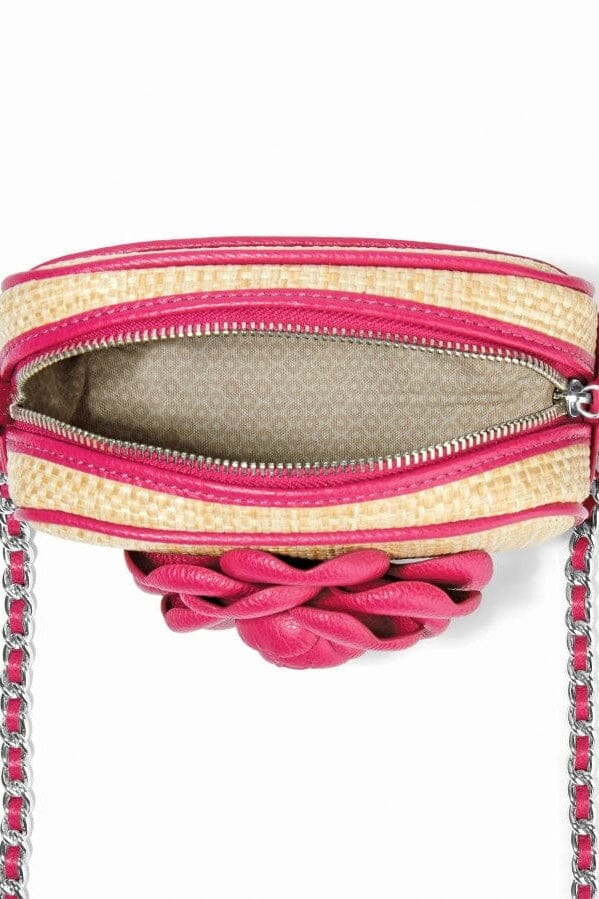 Rosie Straw Pink Camera Bag BHANDBAGS Brighton Collectables