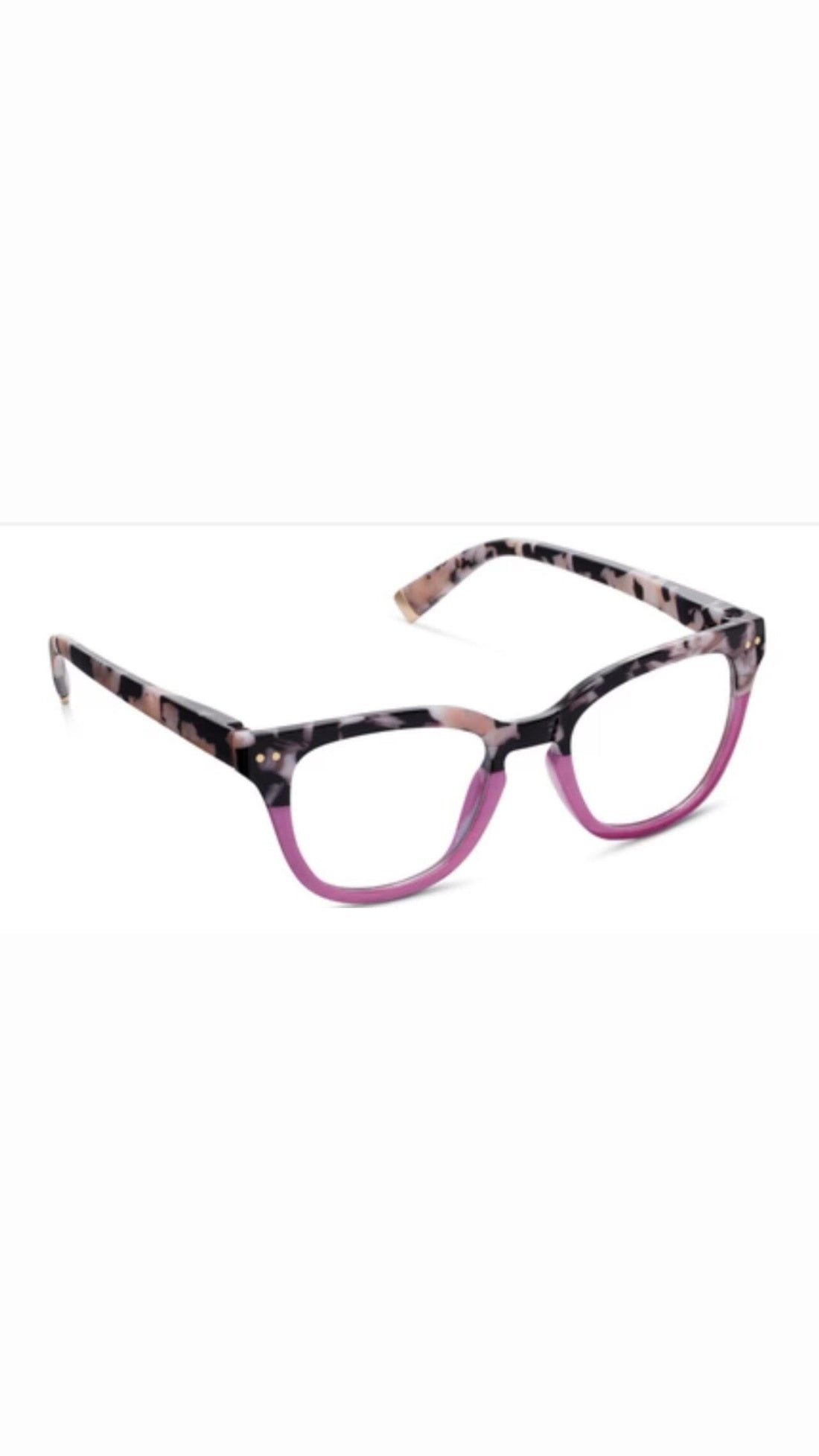 Faye Readers SCARF/HAT/WINTERGOODS PEEPERSPECS BLKMARBLEPINK -1.00