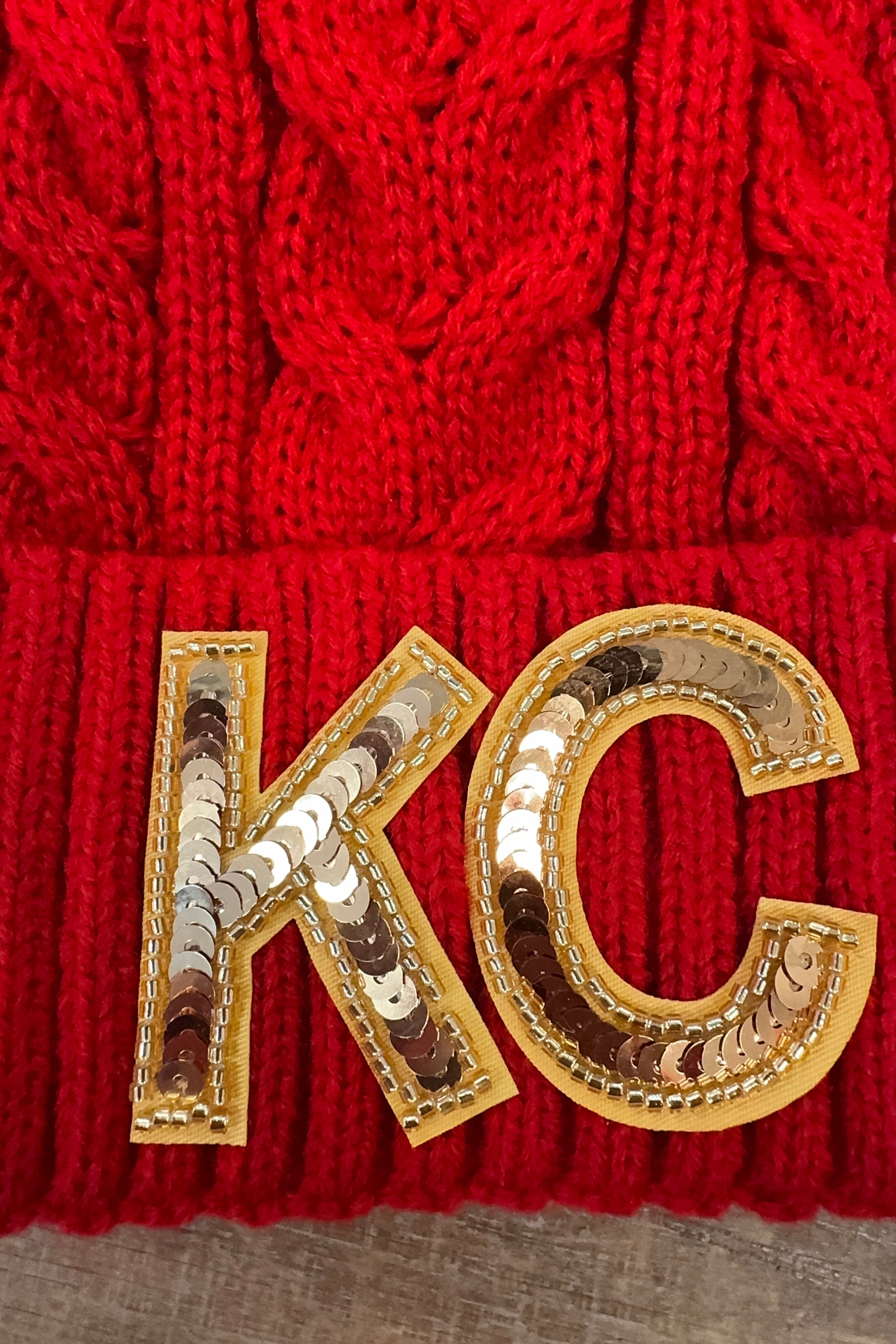Kansas City Sequin Beanie Hat GIFT/OTHER HART & LUX