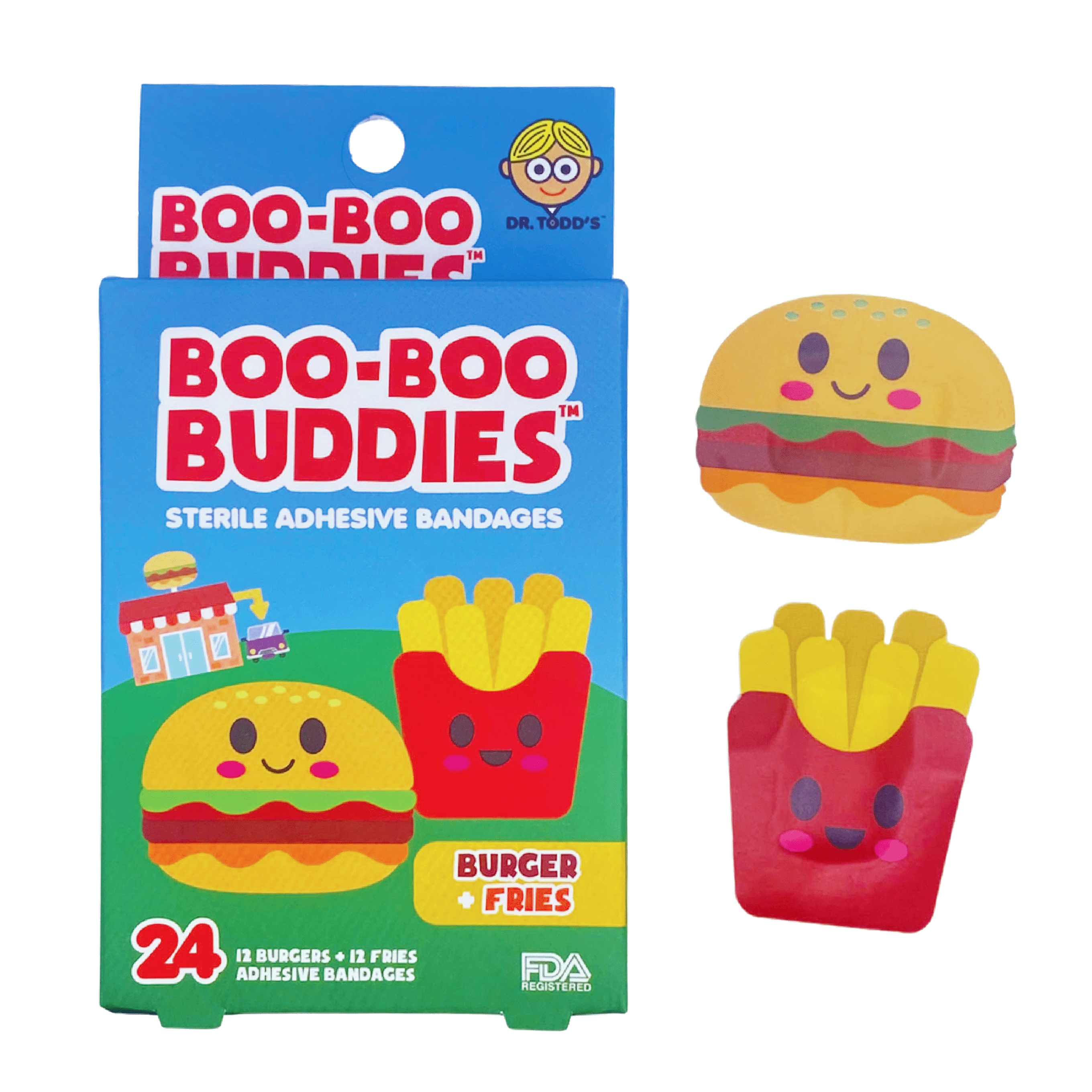 Boo Boo Buddies GIFT/OTHER BOOBOOBUDDIES FRY/BURGER
