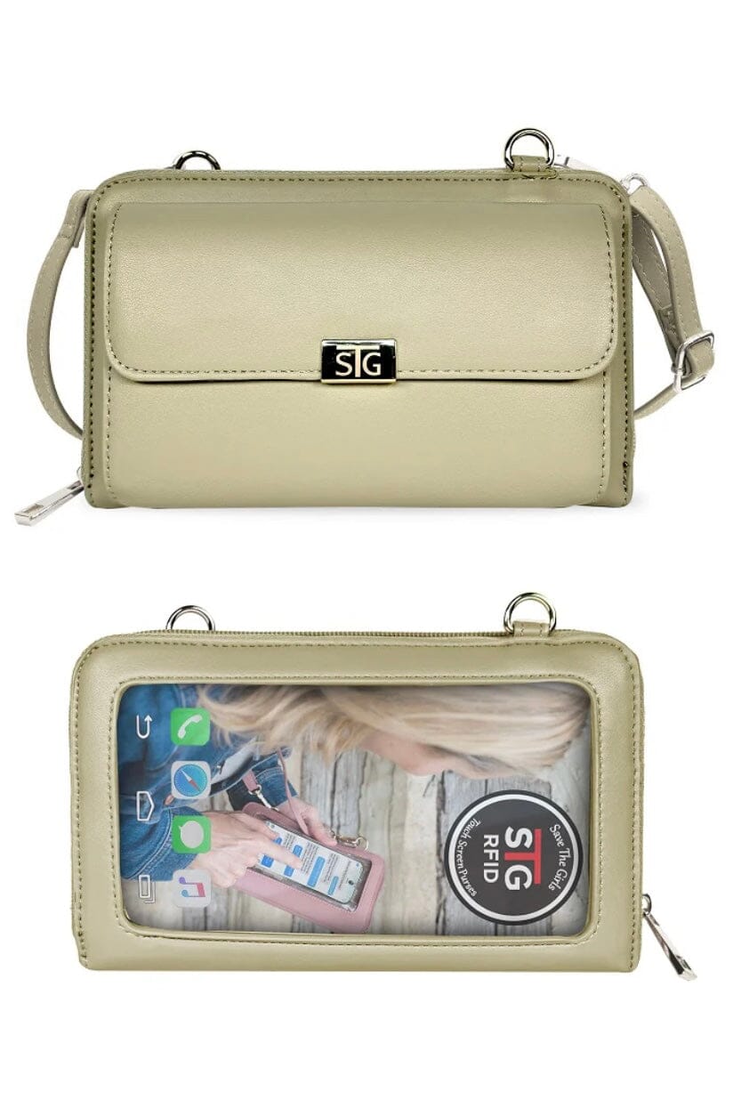 Captiva Purse HANDBAGS SAVE THE GIRLS TAN