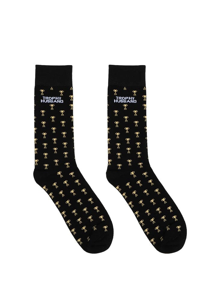 Trophy Husband Mens Bamboo Crew Socks GIFT/OTHER LIVINGROYAL
