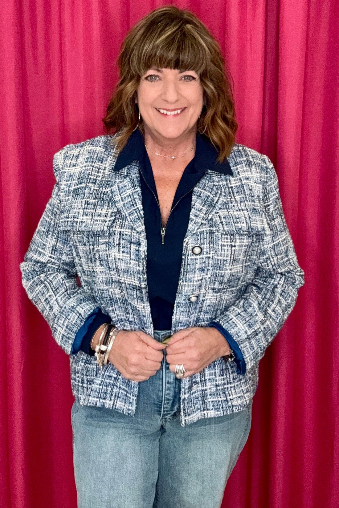 Button Front Boxy Shacket OUTFIT COMPLETER LIVERPOOL