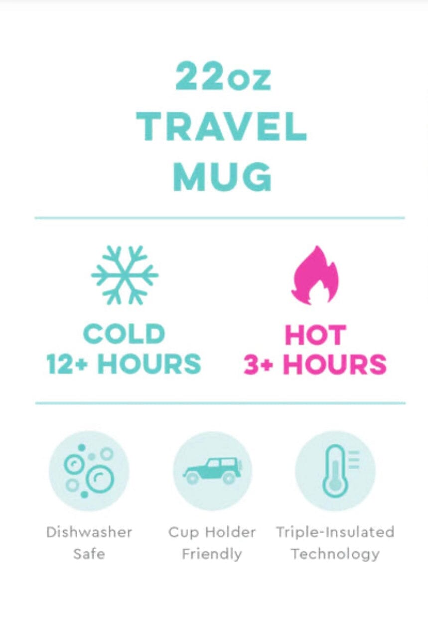 Picnic Basket Travel Mug (22oz) GIFT/OTHER SWIG