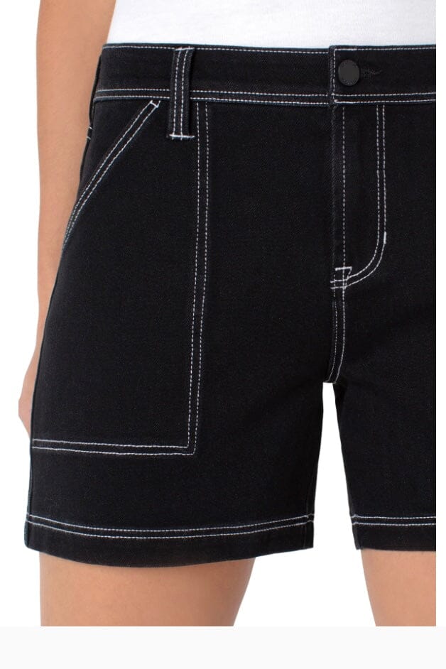 Utility Short With Contrast Stitch BOTTOMS LIVERPOOL