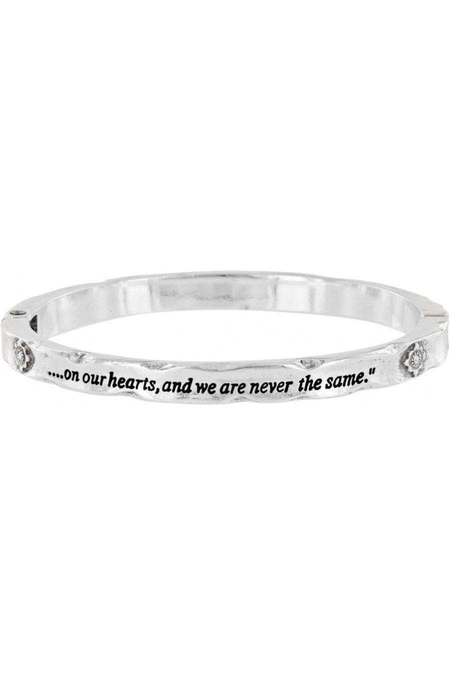 Sil/Stn Footprints Bangle BJEWELRY Brighton Collectables