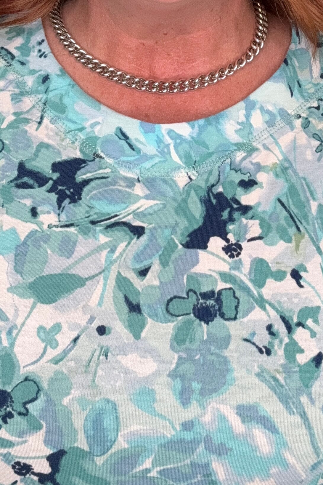 Scoop Neck 3/4 Sleeve w/Side Tie MISSY TOP SPECIAL SOUTHERN LADY