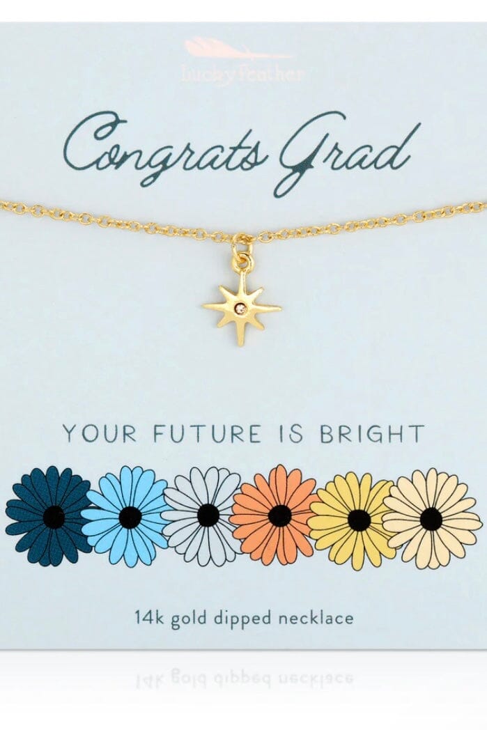 Celebration Necklaces JEWELRY LUCKY FEATHER GRADFUTURE