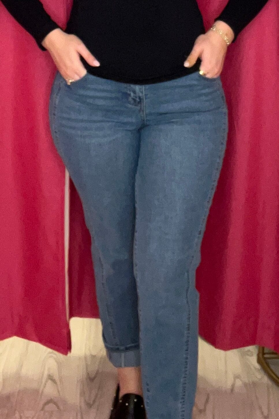 Kennedy Straight Leg w/Seam JEANS LIVERPOOL