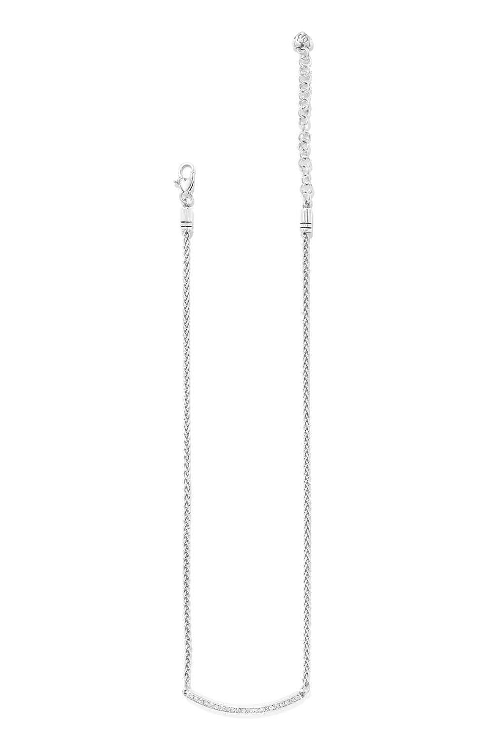 Meridian Geo Bar Silver Necklace BJEWELRY Brighton Collectables