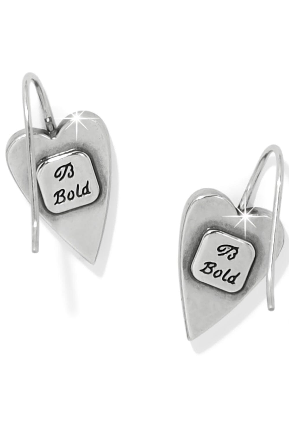 Love Messages B Bold French Wire Earrings BJEWELRY Brighton Collectables