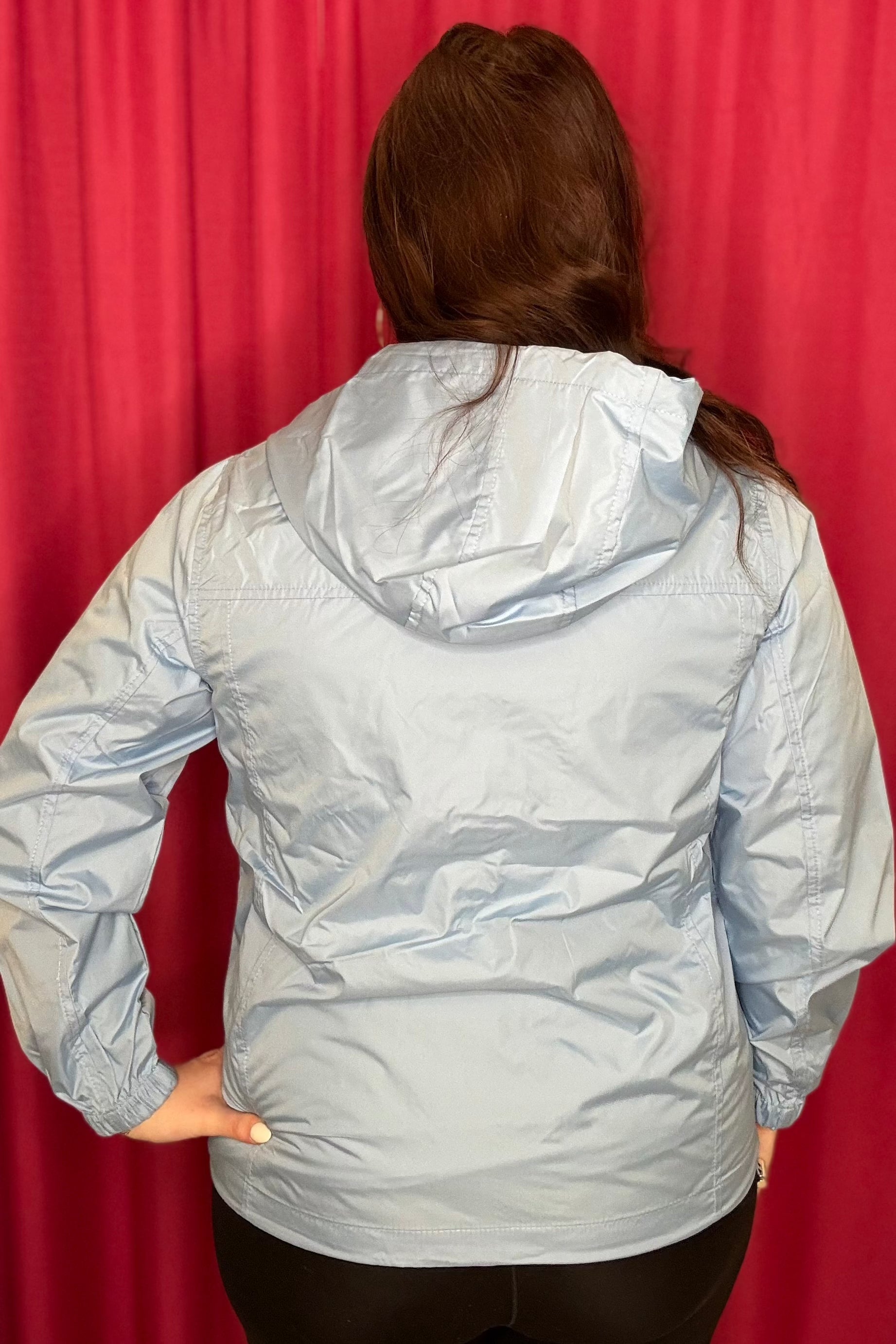 Long Sleeve Zip-Up Windbreaker/Rain Coat JACKET KEREN HART