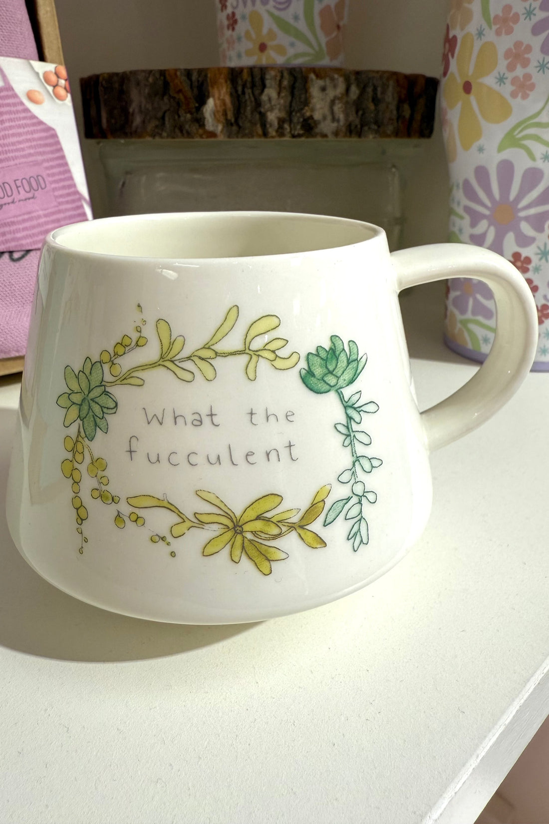Flower Mug GIFT/OTHER HAZEL MAZEL WHATTHE