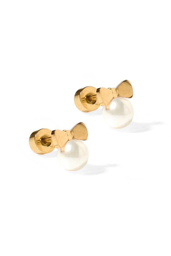 Heidi Pearl Screwback Studs JEWELRY LINNY CO