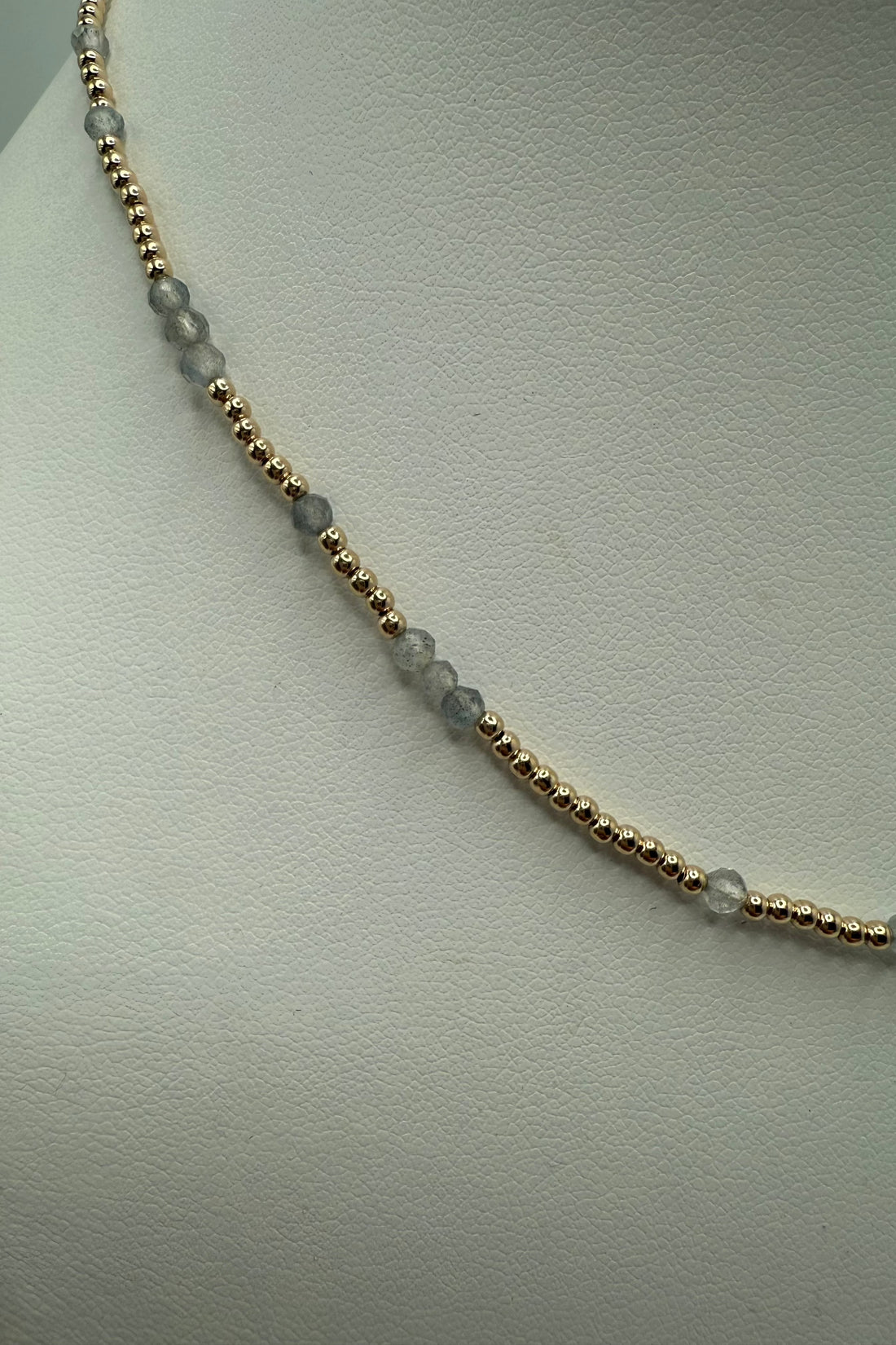 15" Choker Hope Unwritten Gemstone-Labradorite JEWELRY ENEWTON