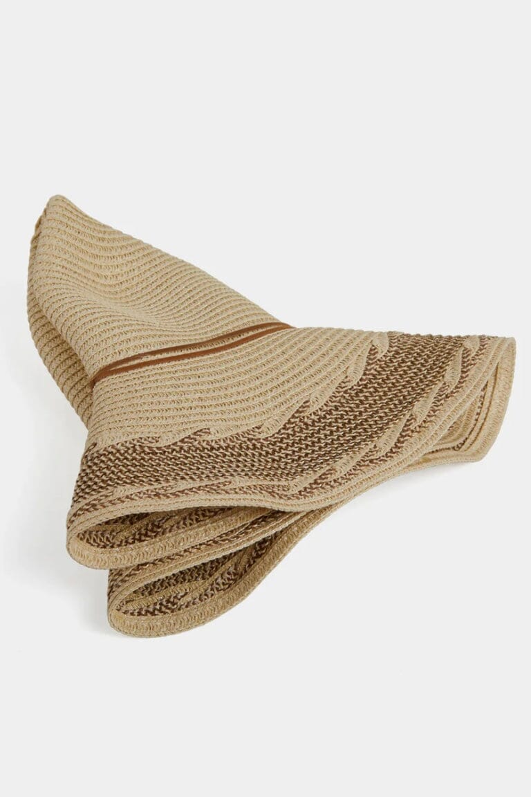 Demi Hat Sand and Brown SCARF/HAT/WINTERGOODS CoCo + Carmen