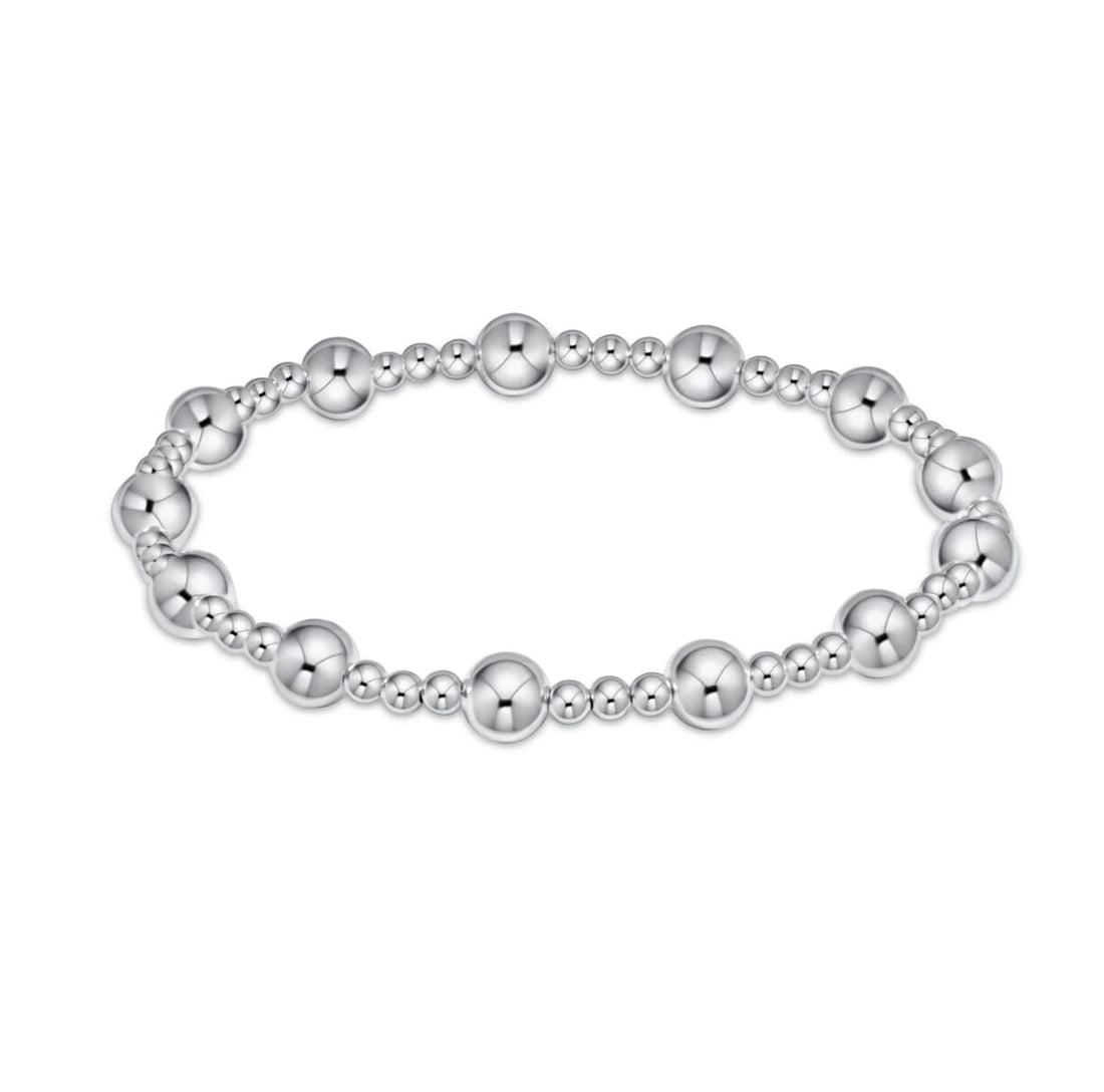 Classic Sincerity Pattern 6mm Bead Bracelet JEWELRY ENEWTON