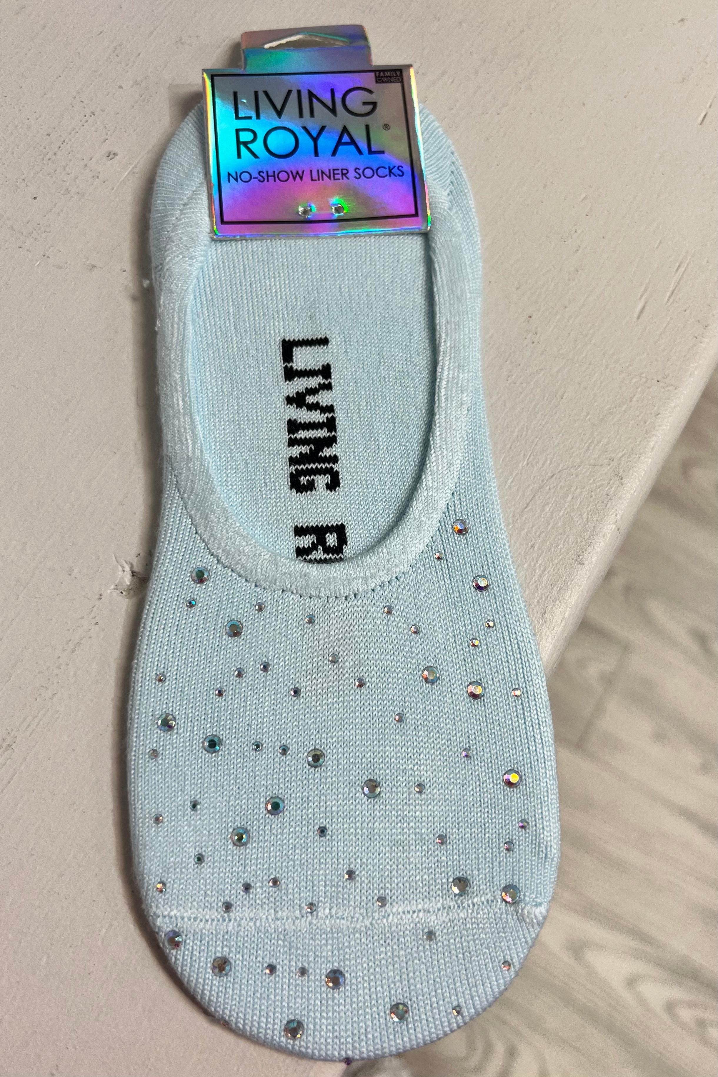 Crystal Liner Sock GIFT/OTHER LIVINGROYAL BLUE