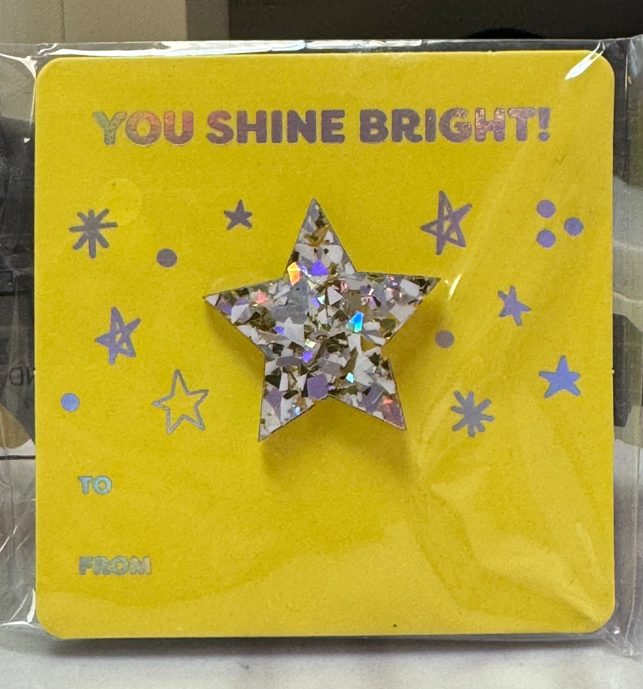Pin Card GIFT/OTHER TAYLOR ELLIOTT DESIGNS STAR