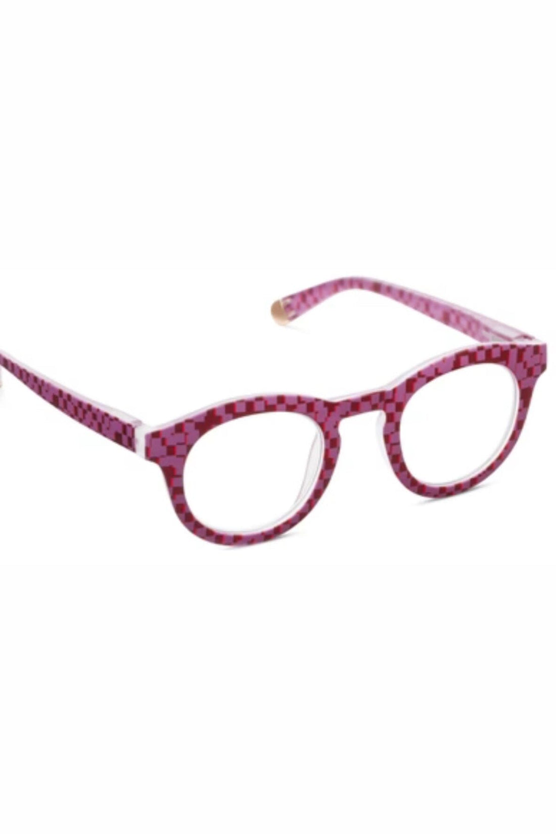 Frame of Mind Readers SCARF/HAT/WINTERGOODS PEEPERSPECS PINKPIXELCHECK -1.25