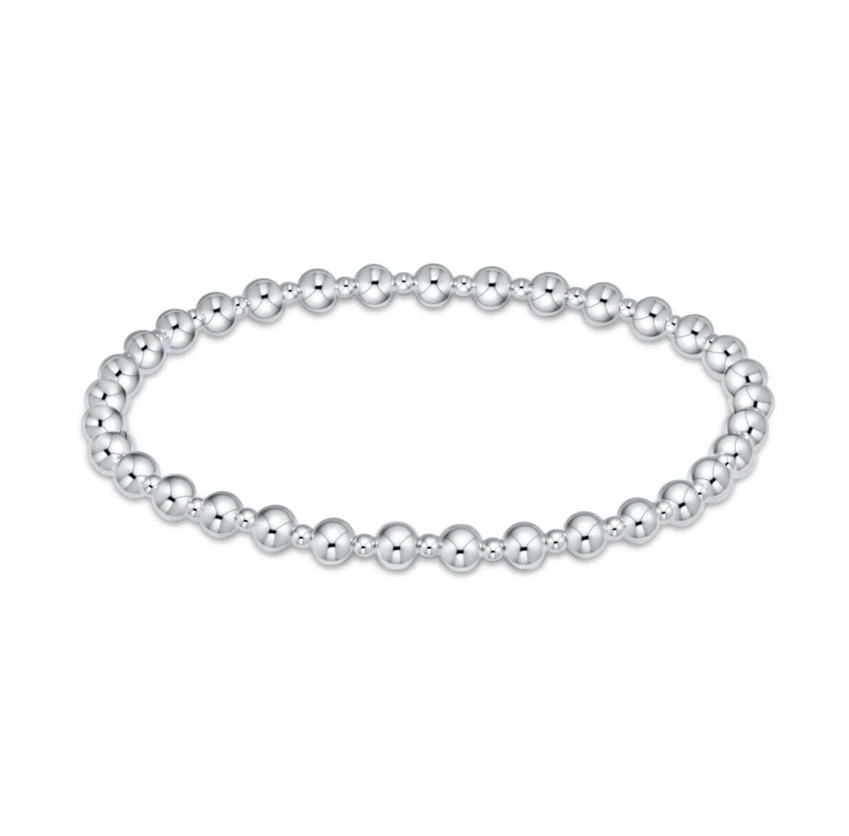 Classic Grateful Pattern 4mm Bead Bracelet JEWELRY ENEWTON