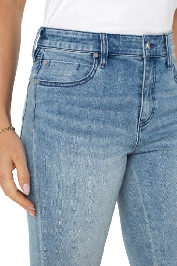 Hannah Crop Flare With Crochet Hem BOTTOMS LIVERPOOL