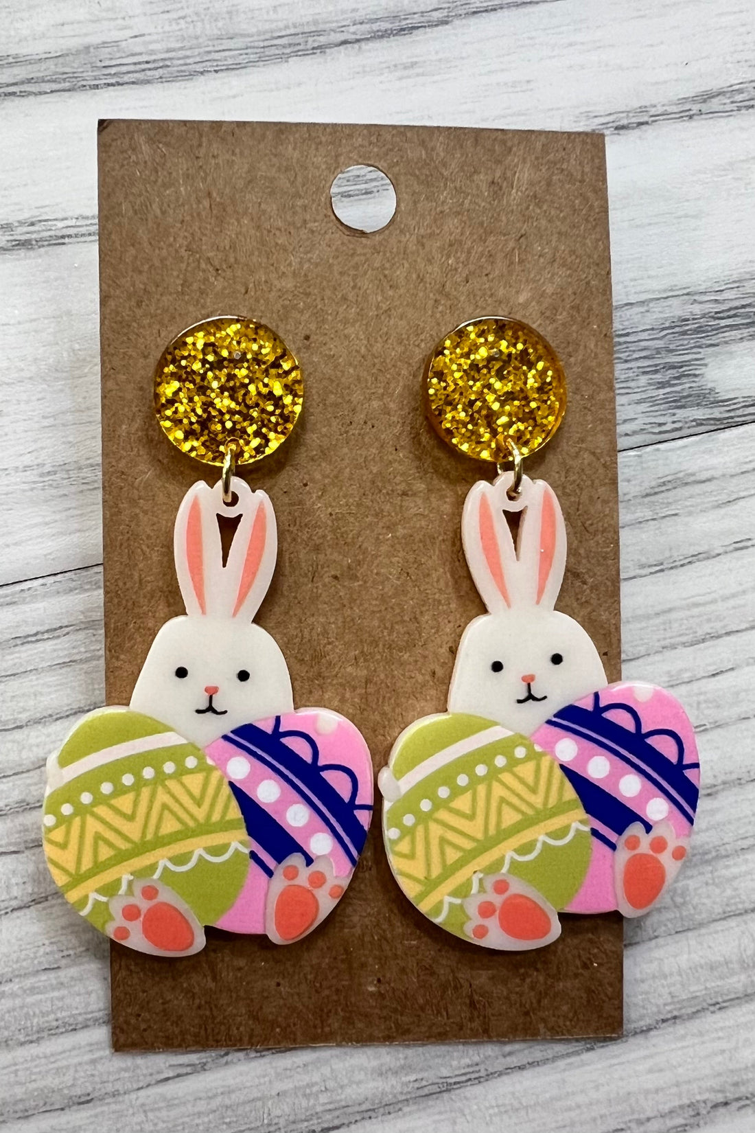 Bunny w/2 Eggs JEWELRY K Lane&