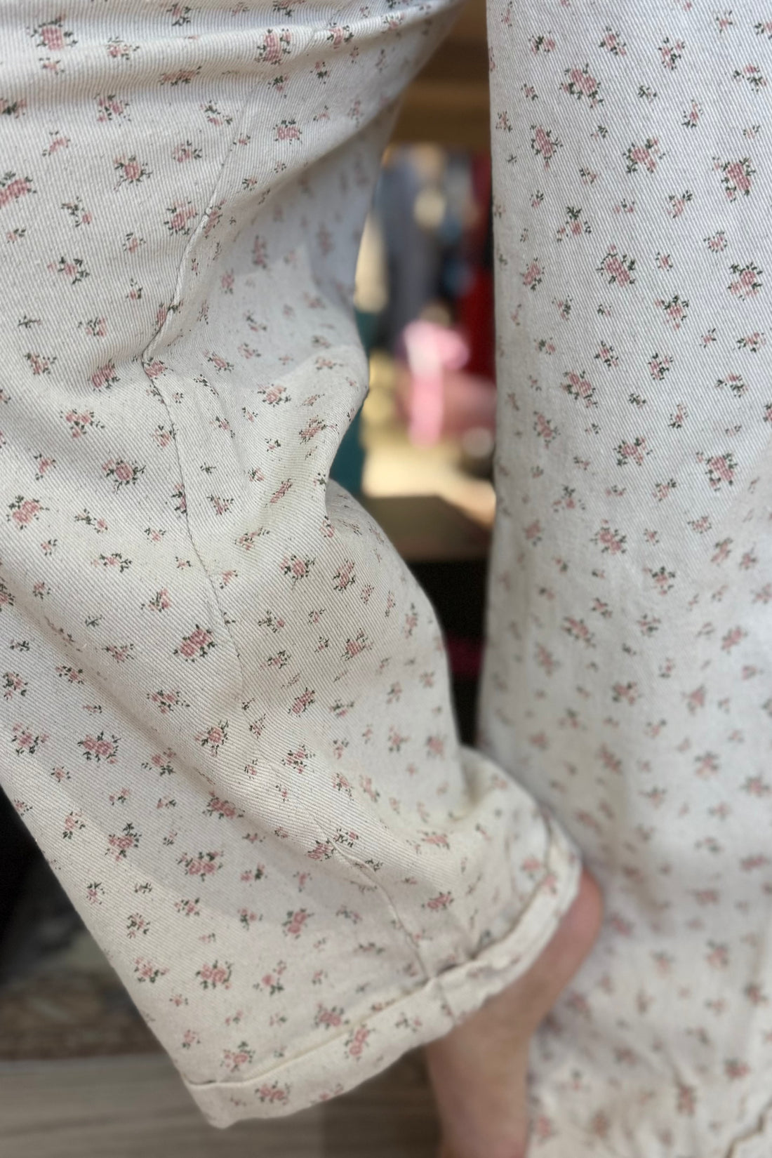 Floral Printed Overalls DRESS VERYJ