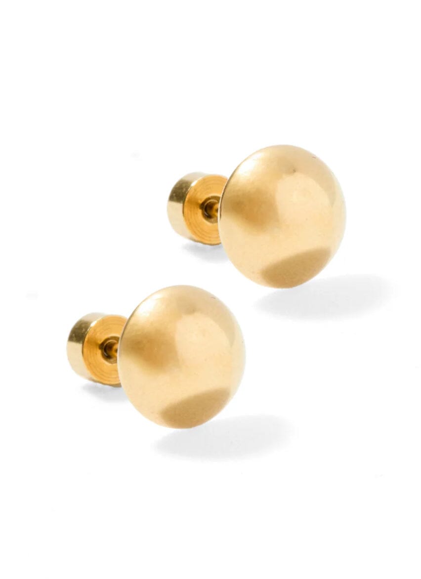 Screwback Stud Vera Round JEWELRY LINNY CO