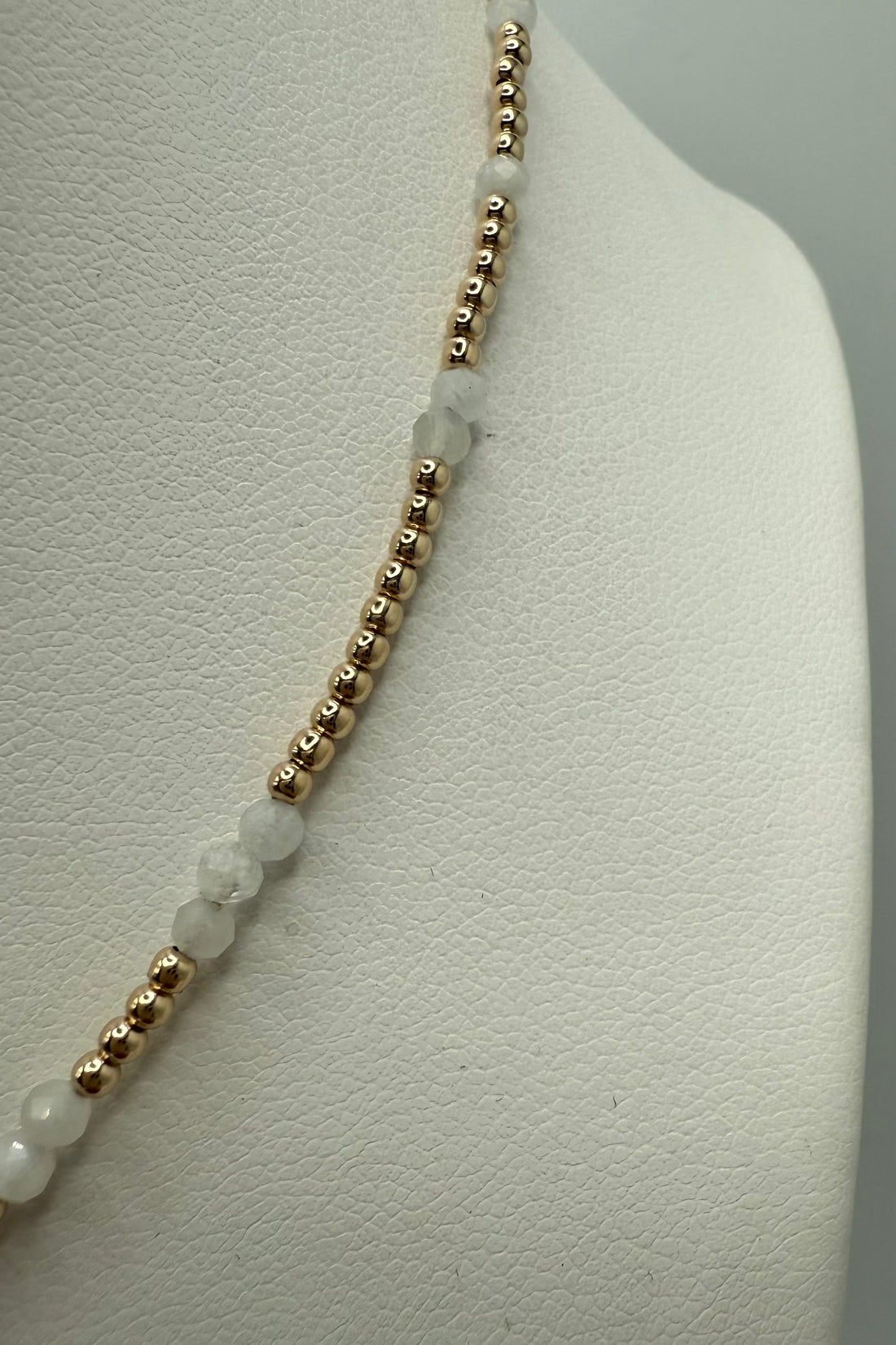 15" Choker Hope Unwritten Gemstone- Moonstone JEWELRY ENEWTON