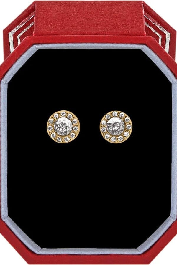 Illumina Solitaire Post Earrings Gift Box BJEWELRY Brighton Collectables