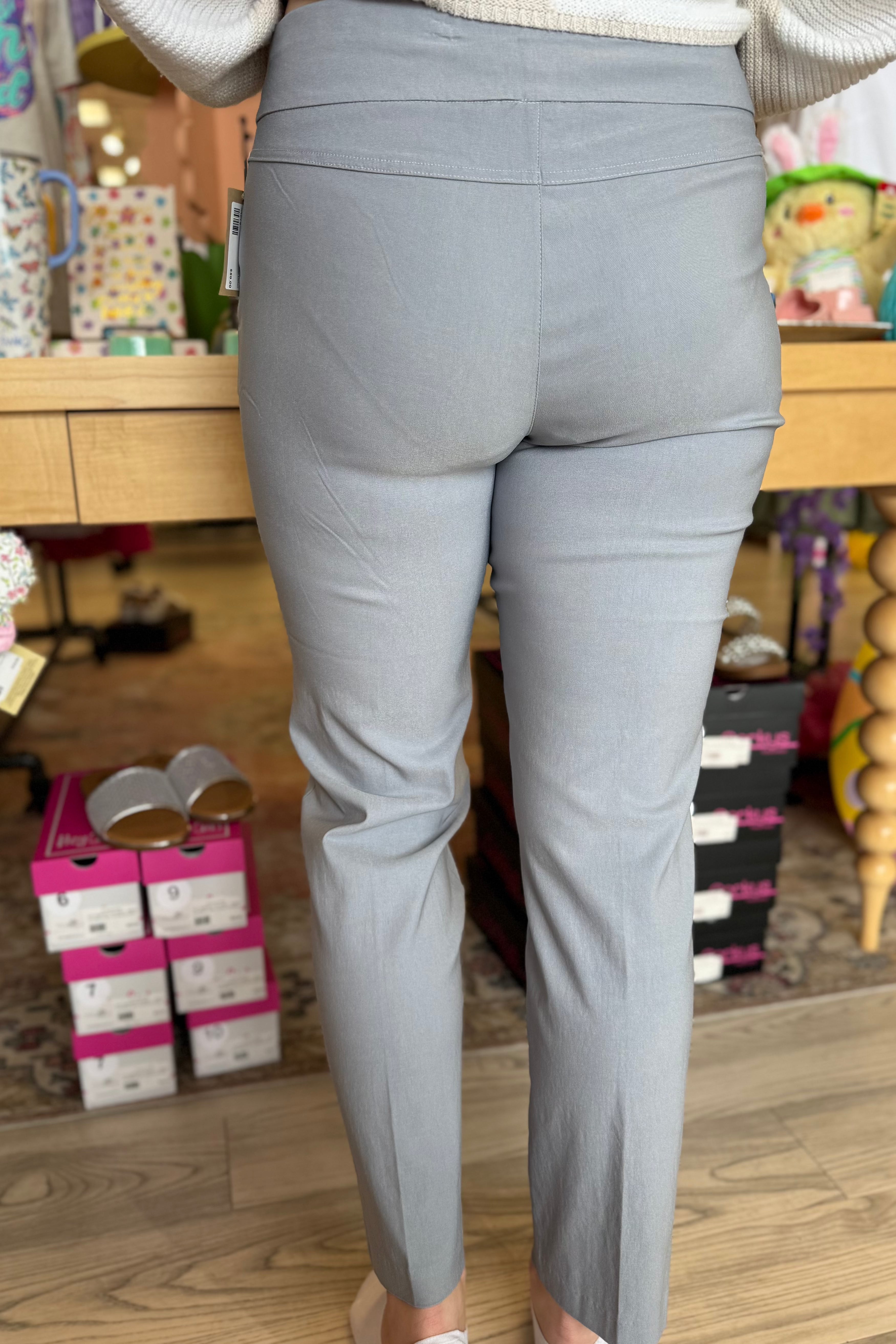 Pull On 2 Pocket Pant with Button Detail BOTTOMS SOUTHERN LADY