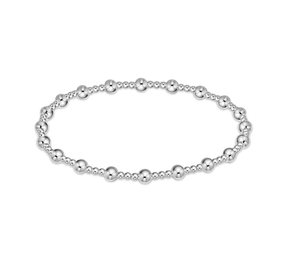 Classic Sincerity Pattern 5mm Bead Bracelet JEWELRY ENEWTON