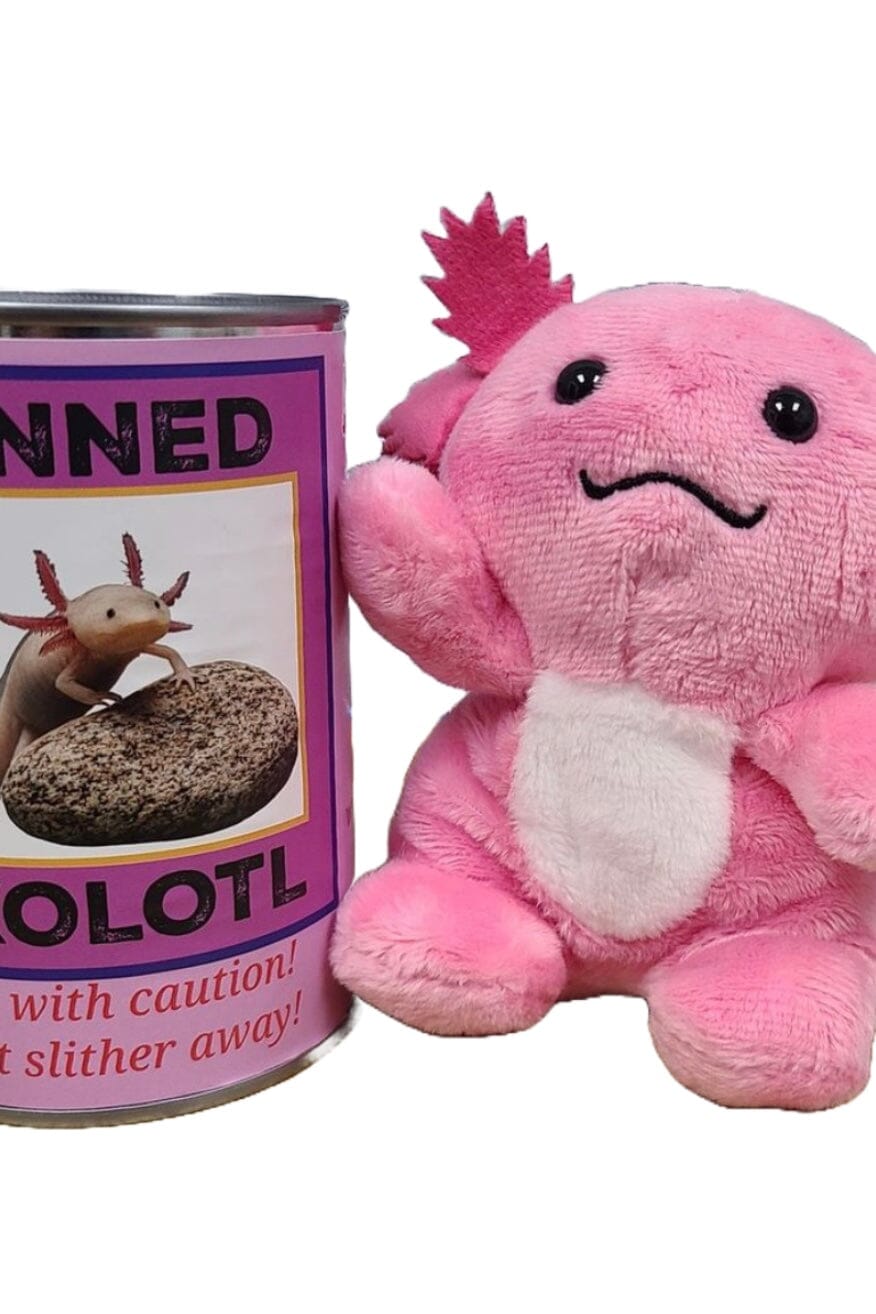 Pop Top Canned Animals GIFT/OTHER CANNED ANIMALS PINKAXOLOTL