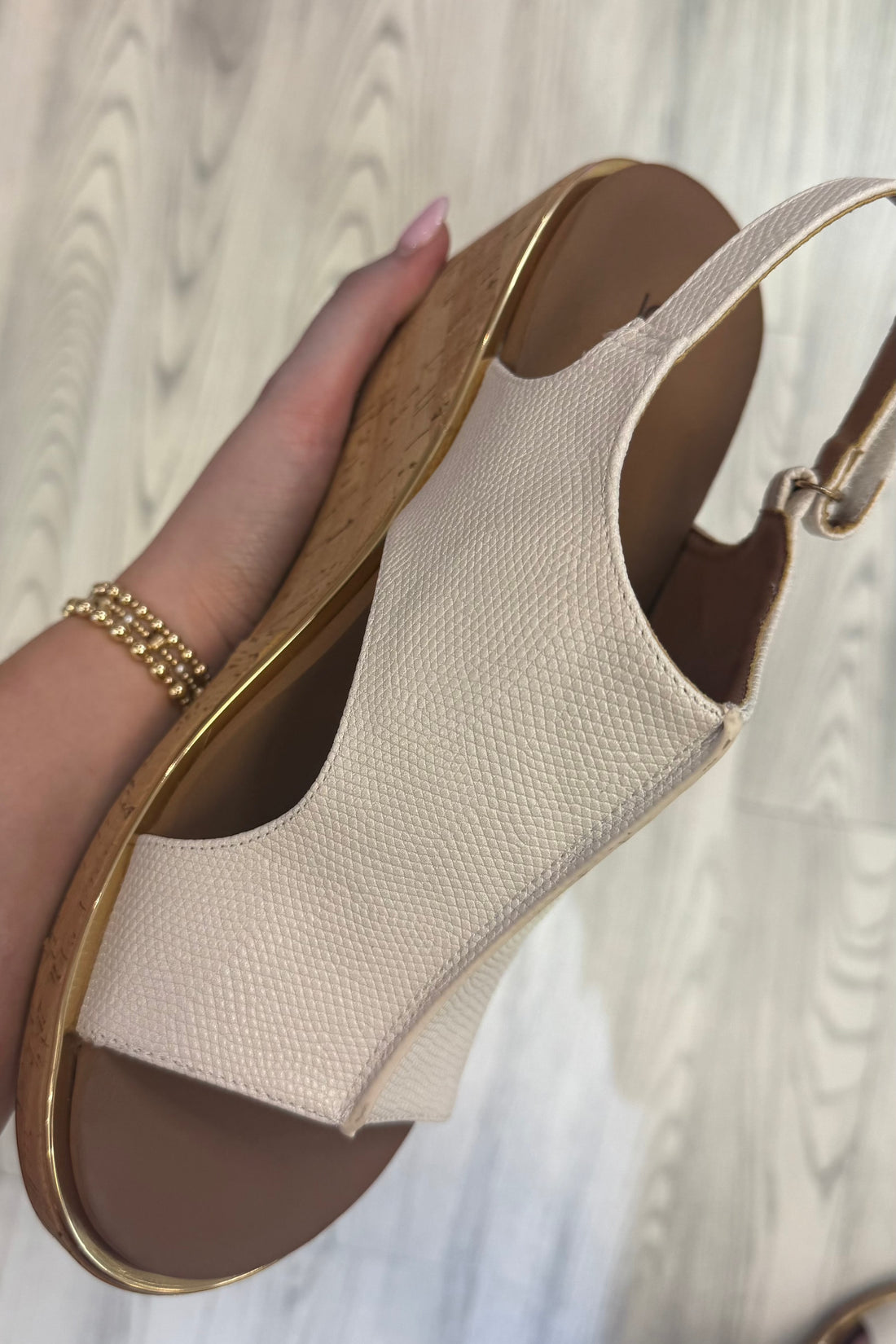 Carley Ivory Lizard Shoe SHOES CORKYS