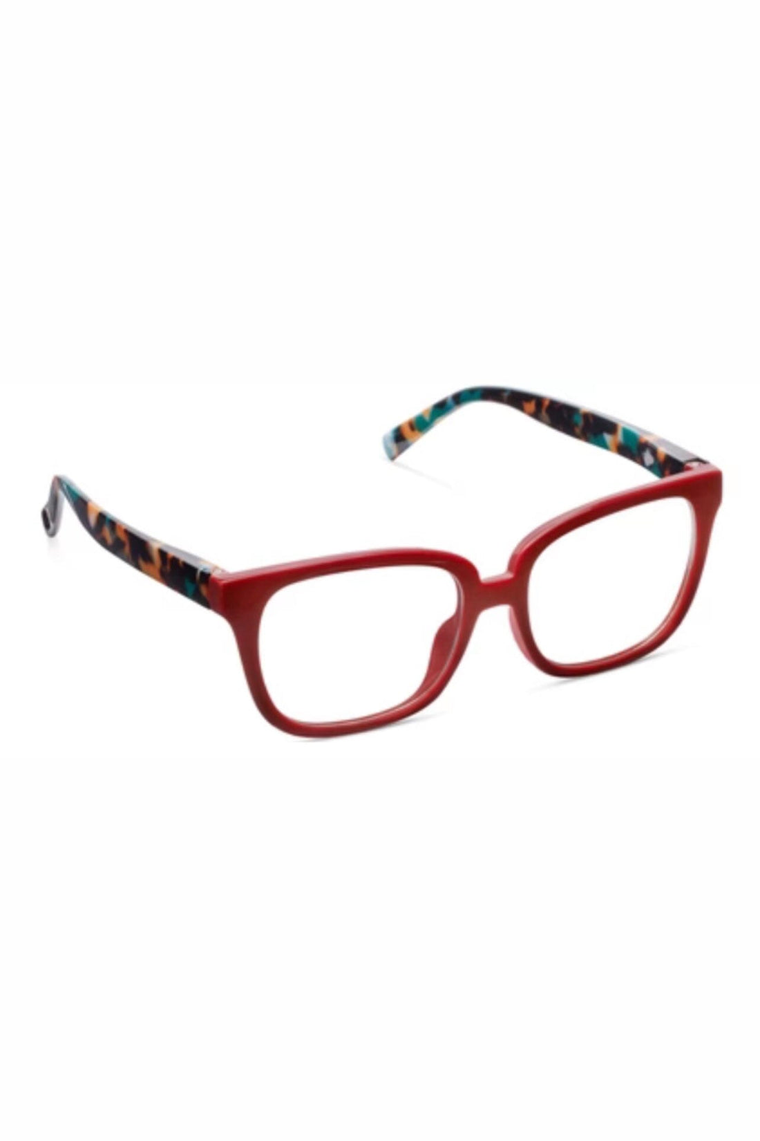 Impromptu Readers SCARF/HAT/WINTERGOODS PEEPERSPECS DARKREDTEALBOT -1.00