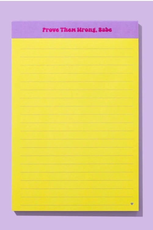 Prove Them Wrong List Pad GIFT/OTHER TAYLOR ELLIOTT DESIGNS
