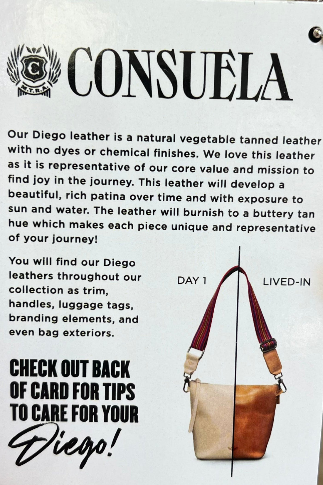 Consuela Diego Slim Leather Crossbody Strap HANDBAGS K Lane&