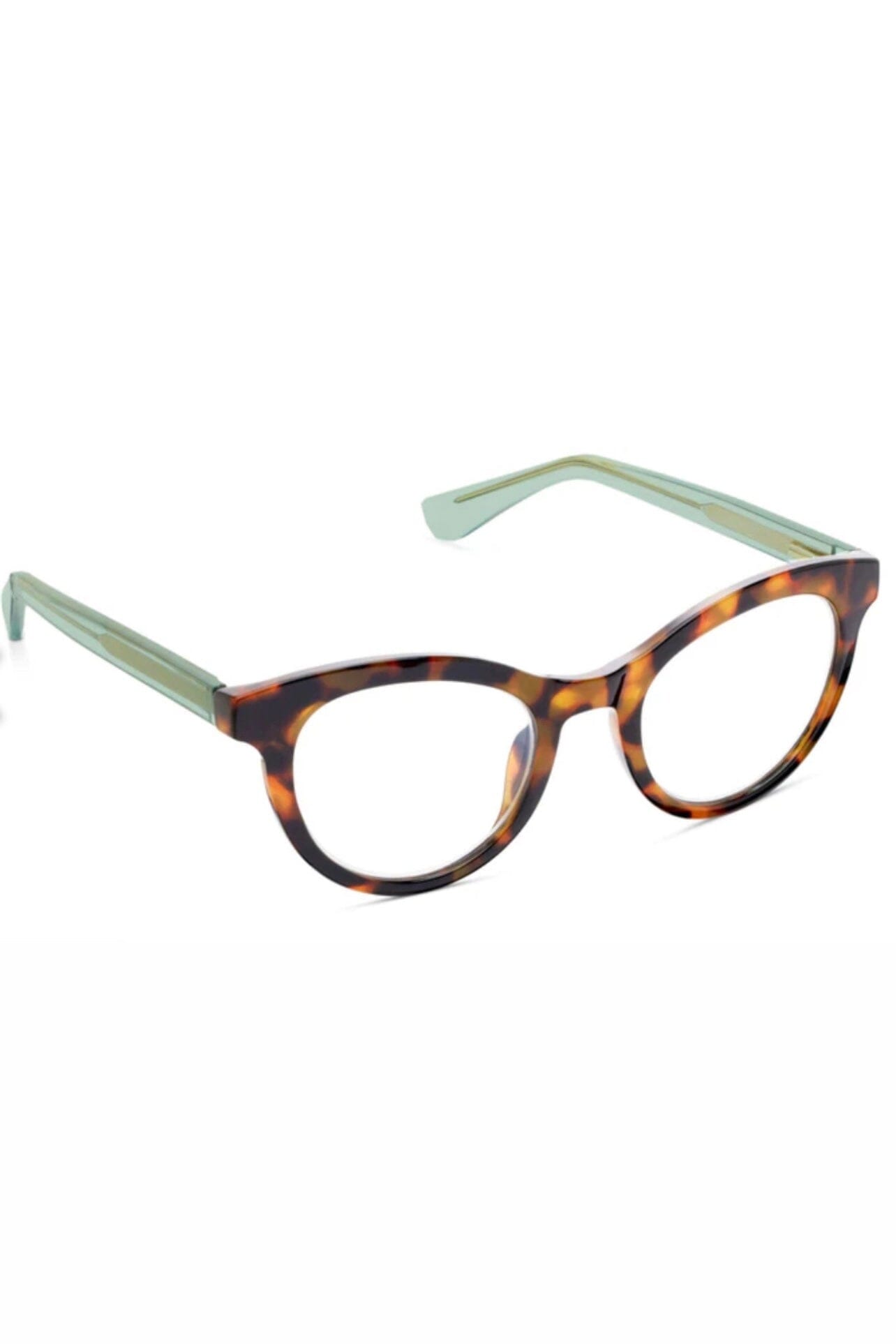 Tribeca Readers SCARF/HAT/WINTERGOODS PEEPERSPECS GREENTORTOISE -1.25