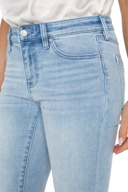 Hannah Cropped Flare with Slit Hem JEANS LIVERPOOL