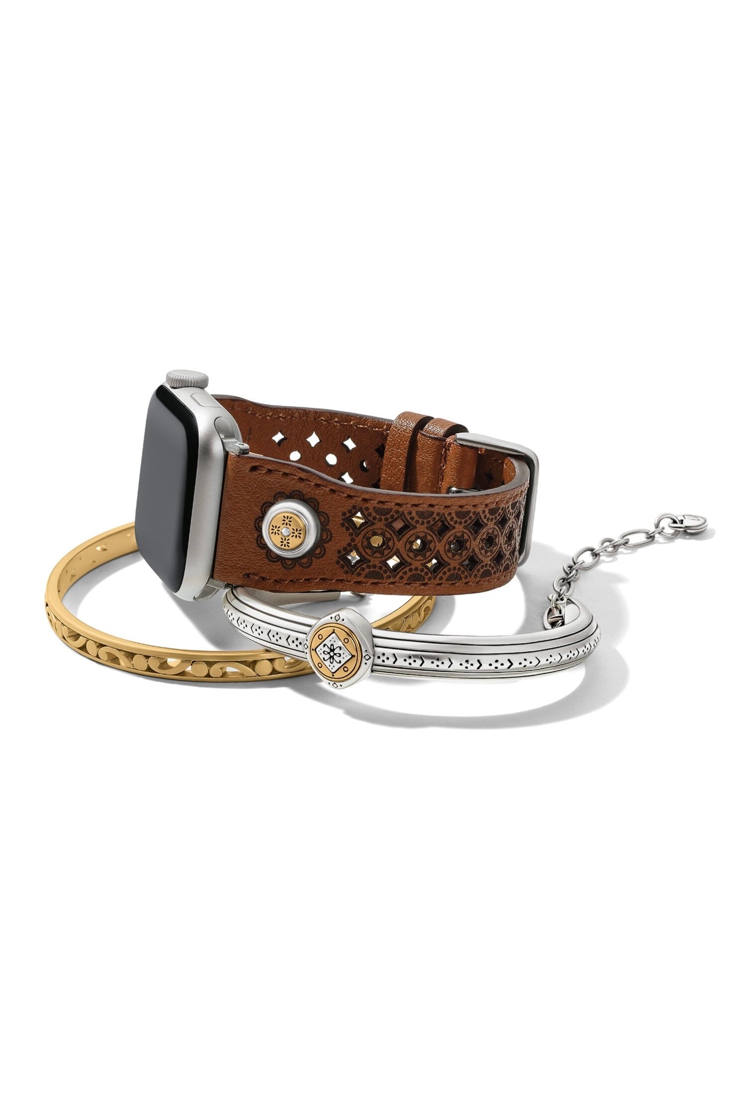 Mosaic Leather Watch Band BWATCHES Brighton Collectables