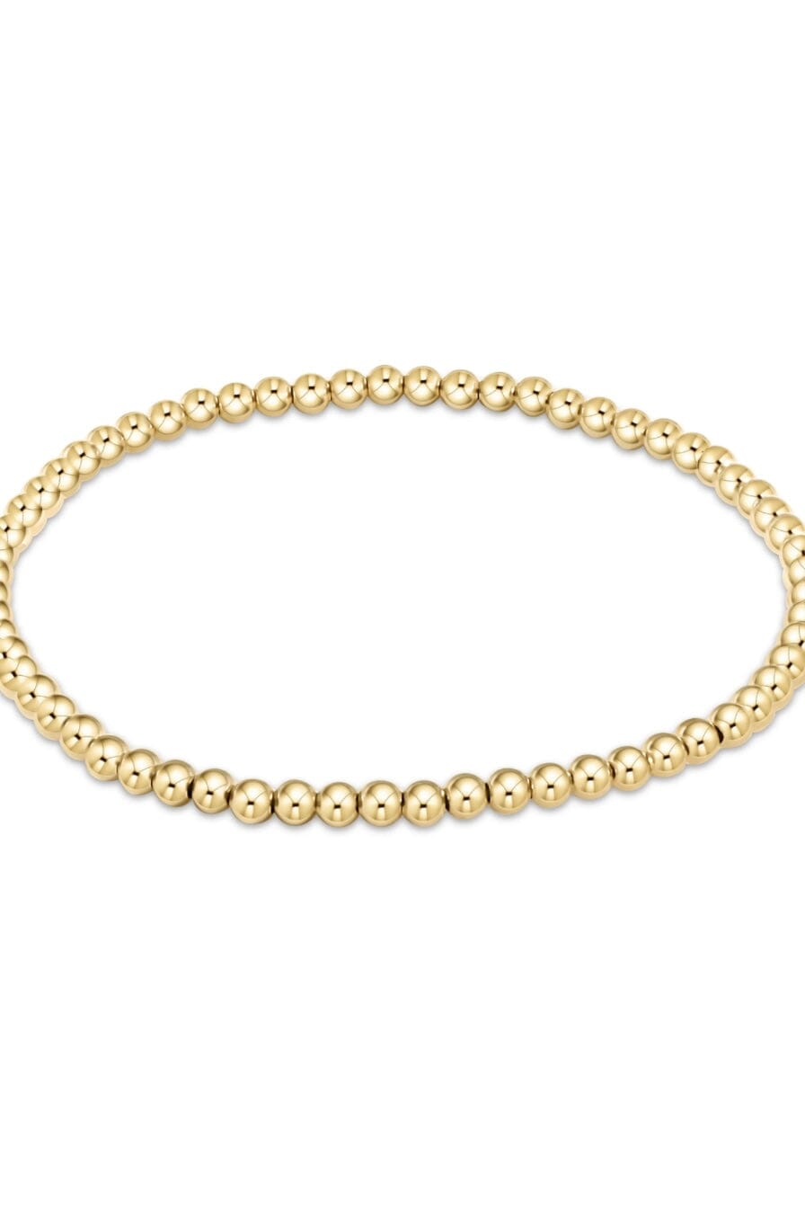 Extended Classic Gold Bead 3mm JEWELRY ENEWTON