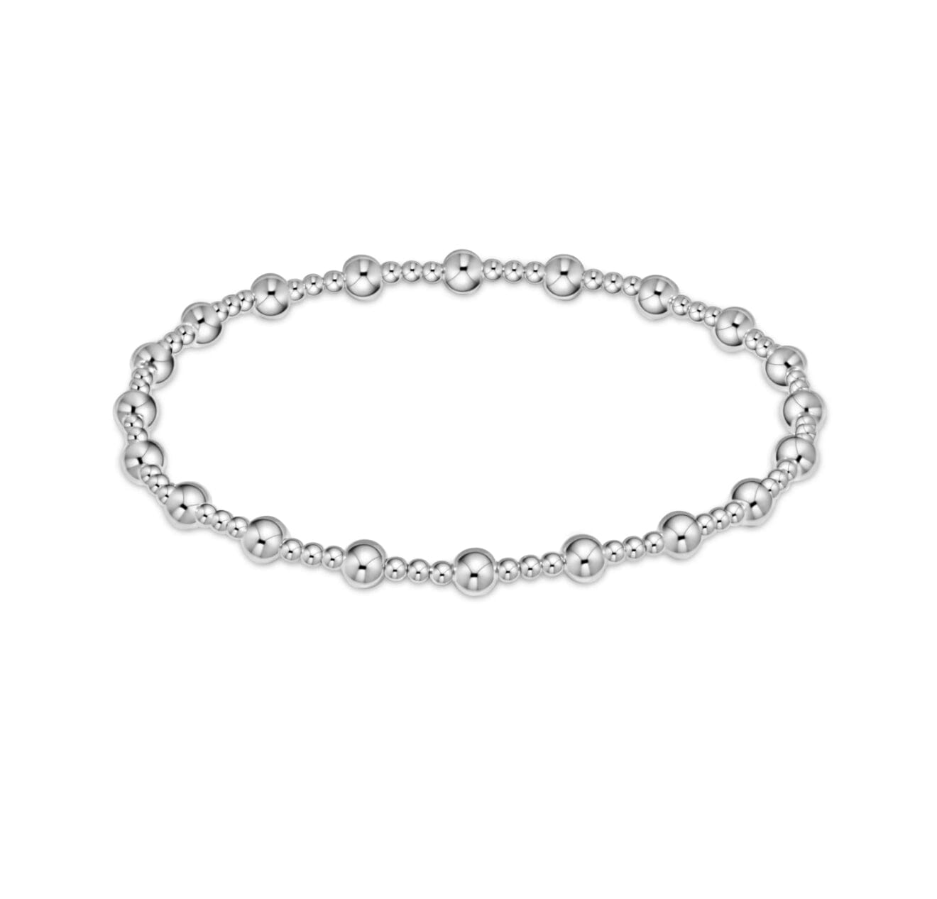 Classic Sincerity Pattern 4mm Bead Bracelet JEWELRY ENEWTON