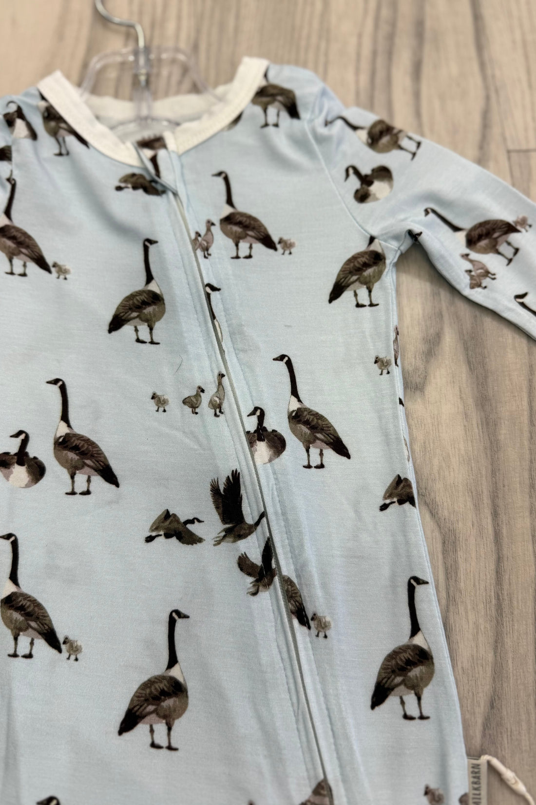 Luxe Stretch Zipper Pajama Goose GIFT/OTHER MILKBARN