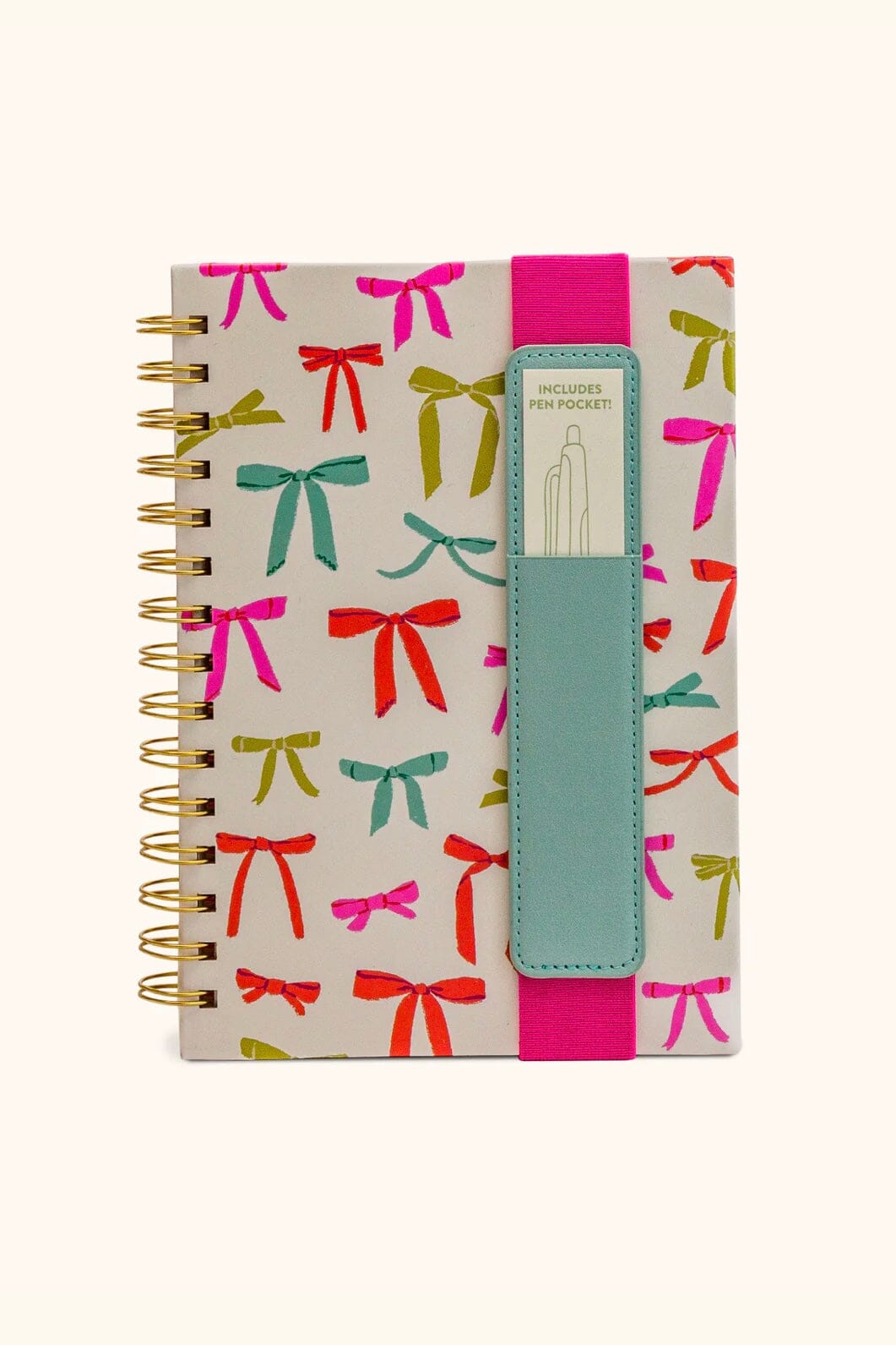 Put A Bow On It Oliver Notebook with Pen Pocket GIFT/OTHER STUDIO